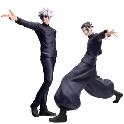 2 kinds 17cm Japanese Anime Jujutsu Kaisen Figure Gojo Satoru Action Figure PVC Model Toys Collectible Statue Standing Kids Gift