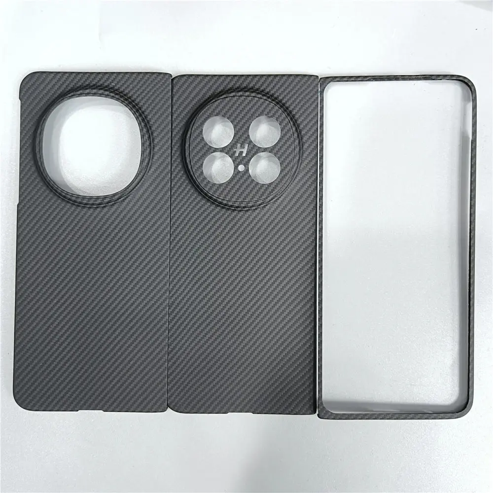 Чехол премиум-класса из арамидного углеродного волокна для OPPO Find N5, матовая броня, деловая обложка