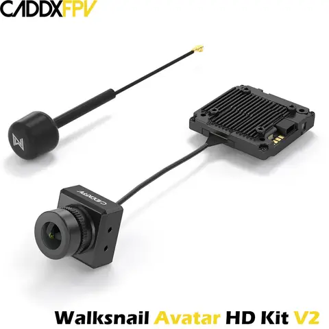 CADDX Walksnail Avatar HD Kit V2 With Gyroflow 8G/32G Camera for FPV Drone