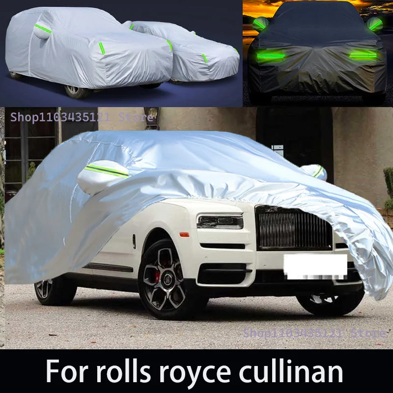 

For rolls royce cullinan Outdoor Protection Full Car Covers Snow Cover Sunshade Waterproof Dustproof Exterior Car accessories