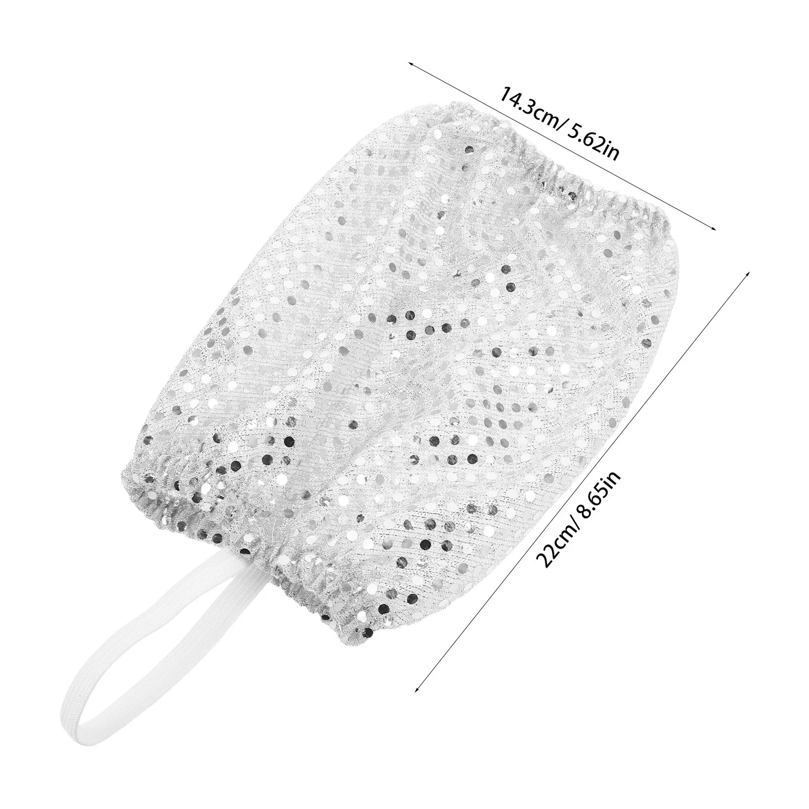 1 ペアキラキラレッグカバースパンコールファッションアクセサリー女性用パーティーレイブコスチュームパフォーマンスステージ衣装