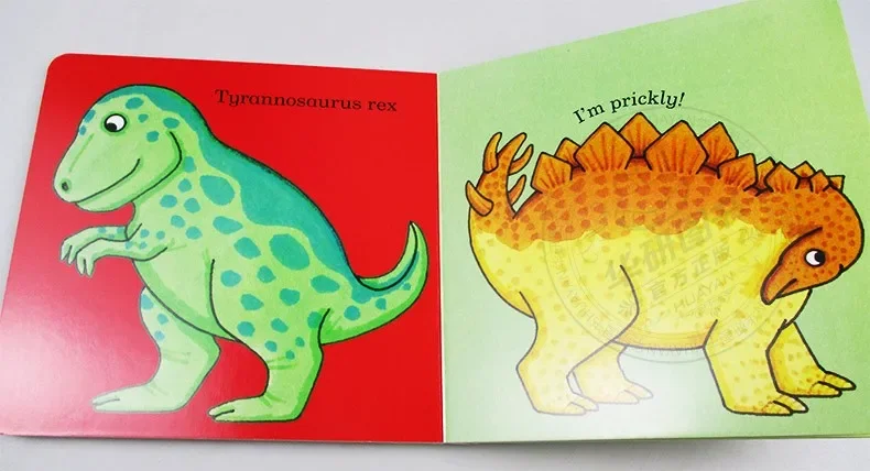 Dinosaurs, Rod Campbell, Baby Children's books aged 1 2 3, English picture book, 9781481449854