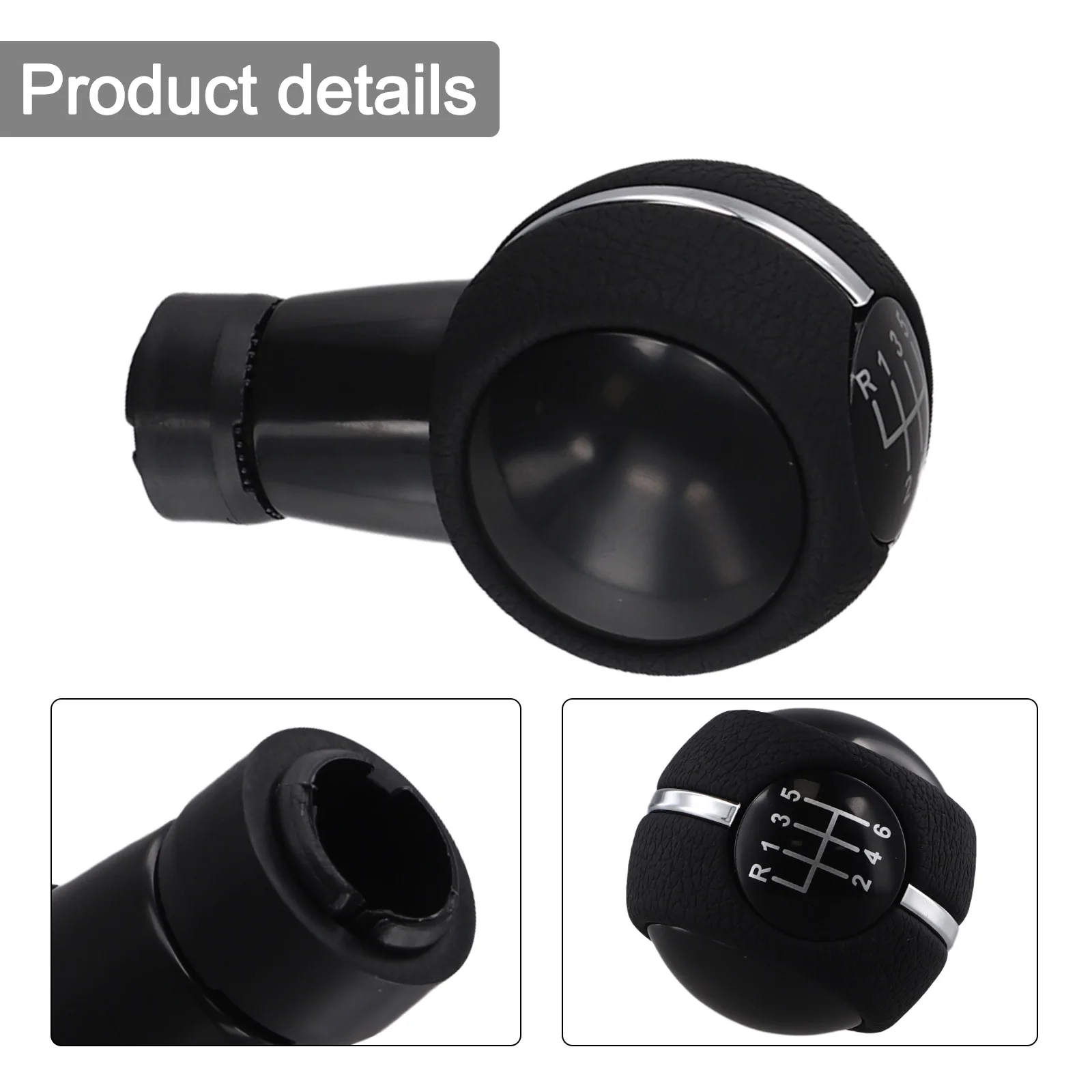 Sleek 6 Speed Shift Knob Handle for Mini For Cooper Vehicles including Models like the For Cooper S and Clubman Series