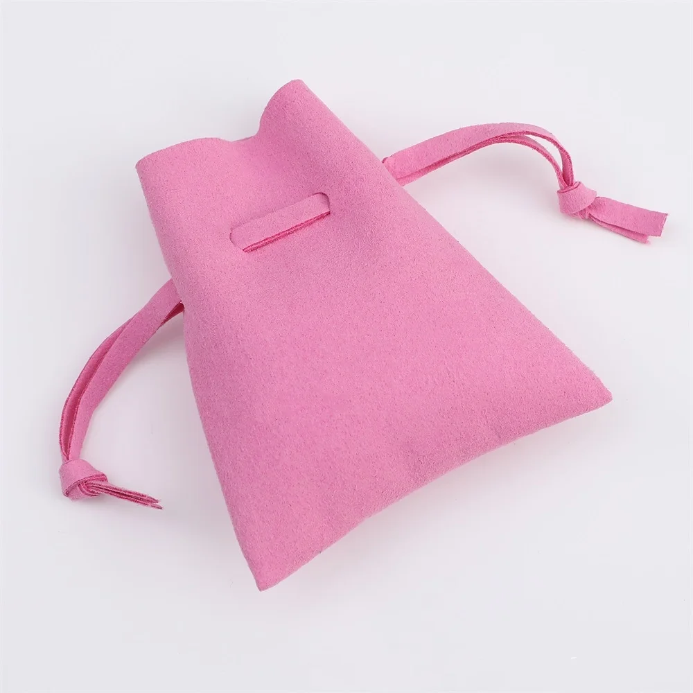 

Сумка для сережек и колец, удобная сумка для хранения ожерелья, бархатная сумка на шнурке, мягкая сумка-органайзер для ювелирных изделий для хранения, вечеринка