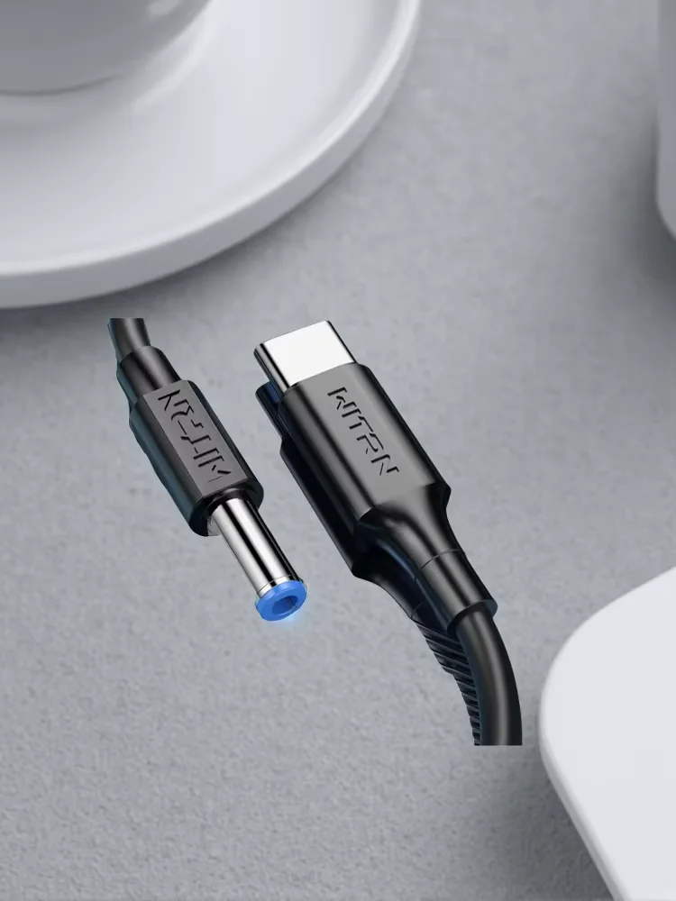WITRN PD23.0 to 5525DC Male Decoy Charging Cable Notebook PTYPE-C to DC5521 for PDC003