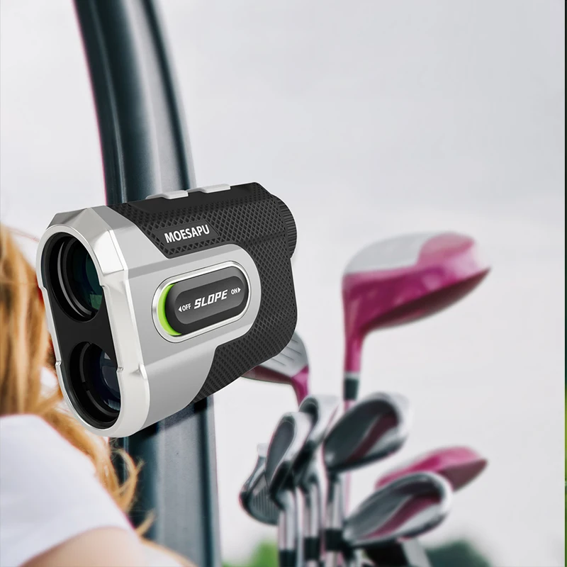 

Bosean Magnetic Golf Rangefinder Hand-held Eye Safe Remote RangeFinder Golf Range Finder Scope Newest Version