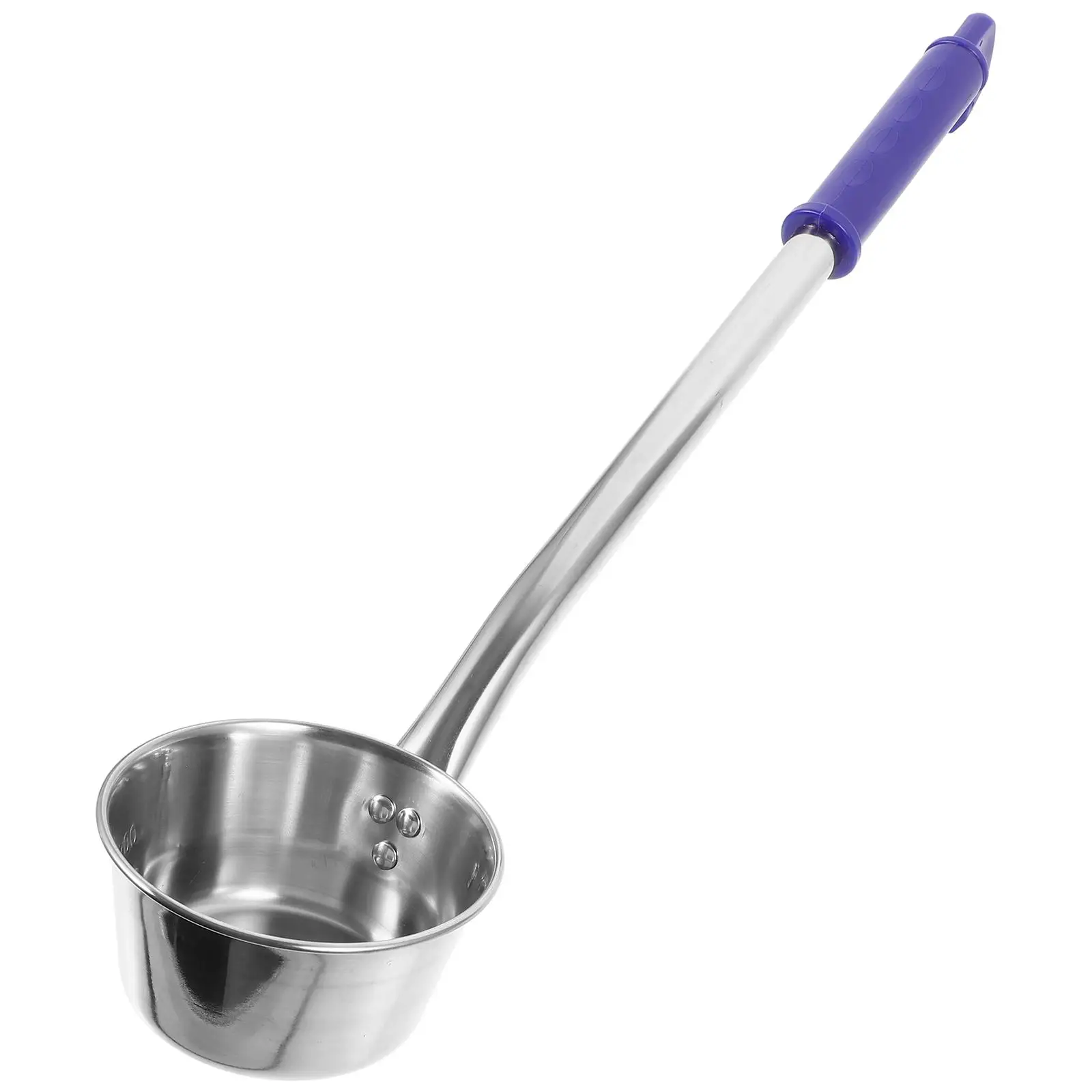 Extended Water Ladle 10cm-39cm Long Handle Stainless Steel Scoop Soup Kitchen Gadgets Easy Clean Home Restaurant