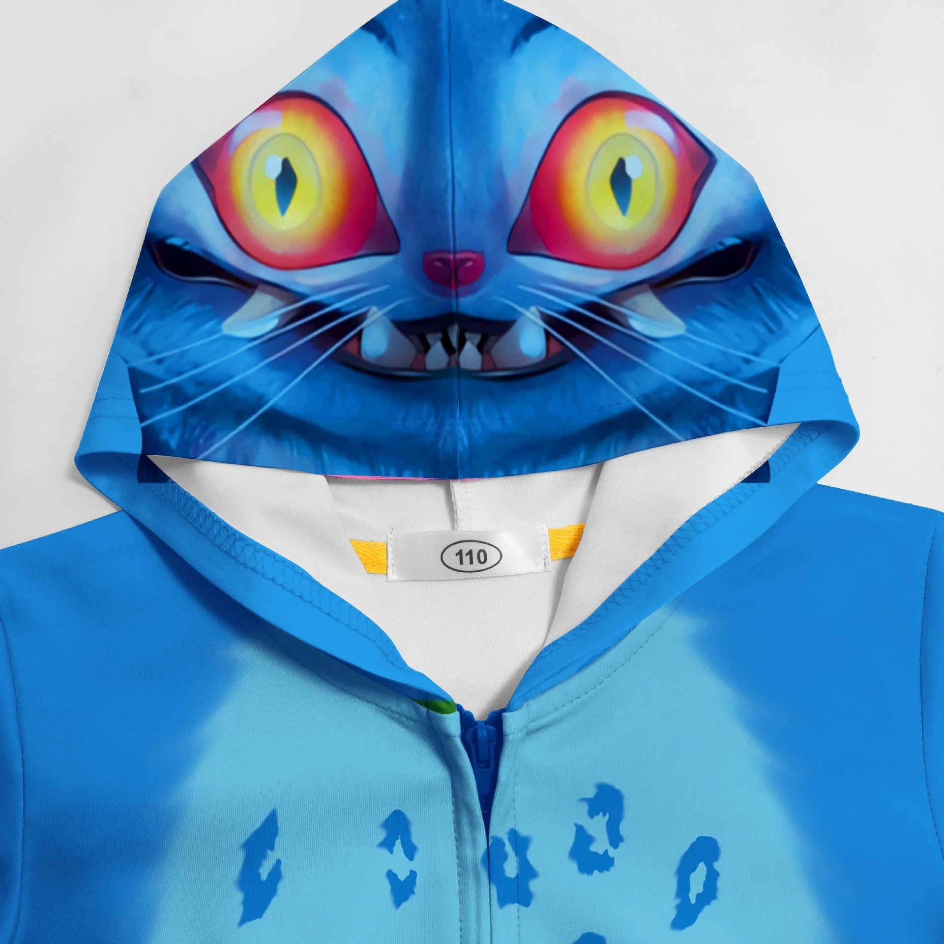 KDPop KPDH Anime Derpy Costume Kids Derpy Tiger Cosplay Clothes Pajama Sleepwear Boy Girl Dress Harajuku Hoodie Jacket Tshirt view 4