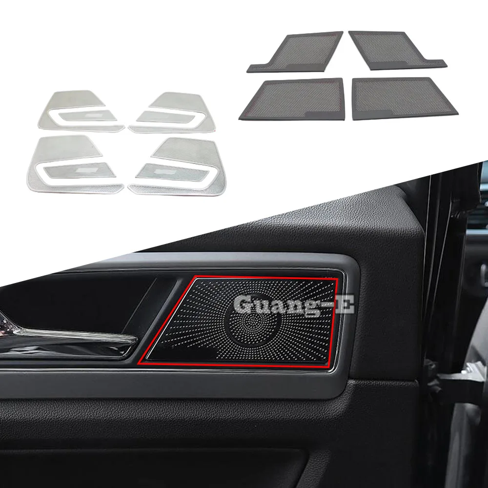 Para VW Volkswagen Teramont Atlas 2017 2018 2019 2020 puerta Interior Audio altavoz bocina cubierta decoración accesorios de Interior de coche