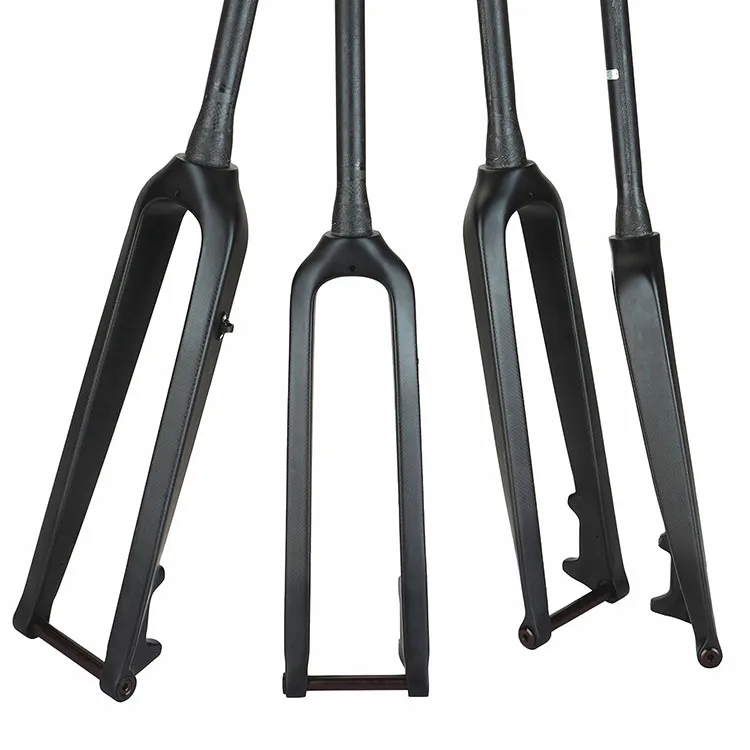 Full Carbon Bike Forks 26 /27.5/29er Mountain Bicycle   MTB Straight/Tapered Thru Axle  Front 