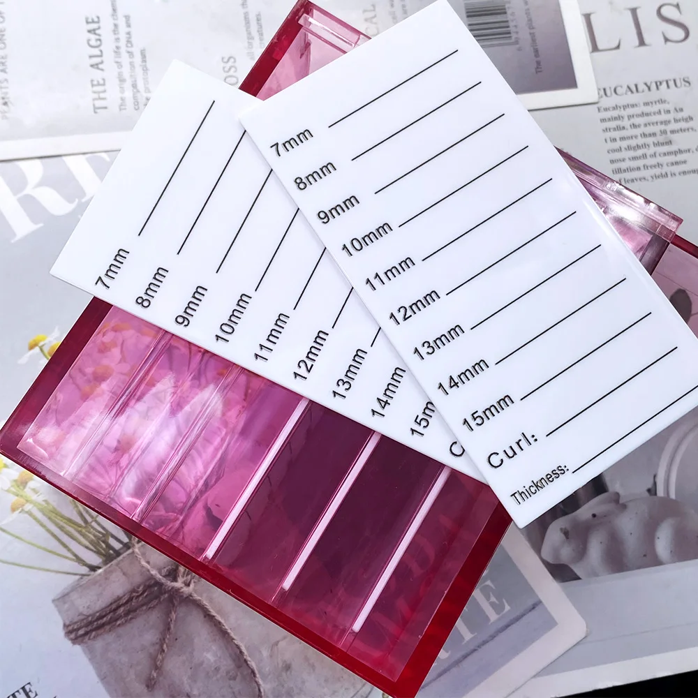 5 Layers Acrylic Pallet Lash Organizer Holder Eyelash Extensions Storage Box Display Stand Makeup Tools Supplies image 3