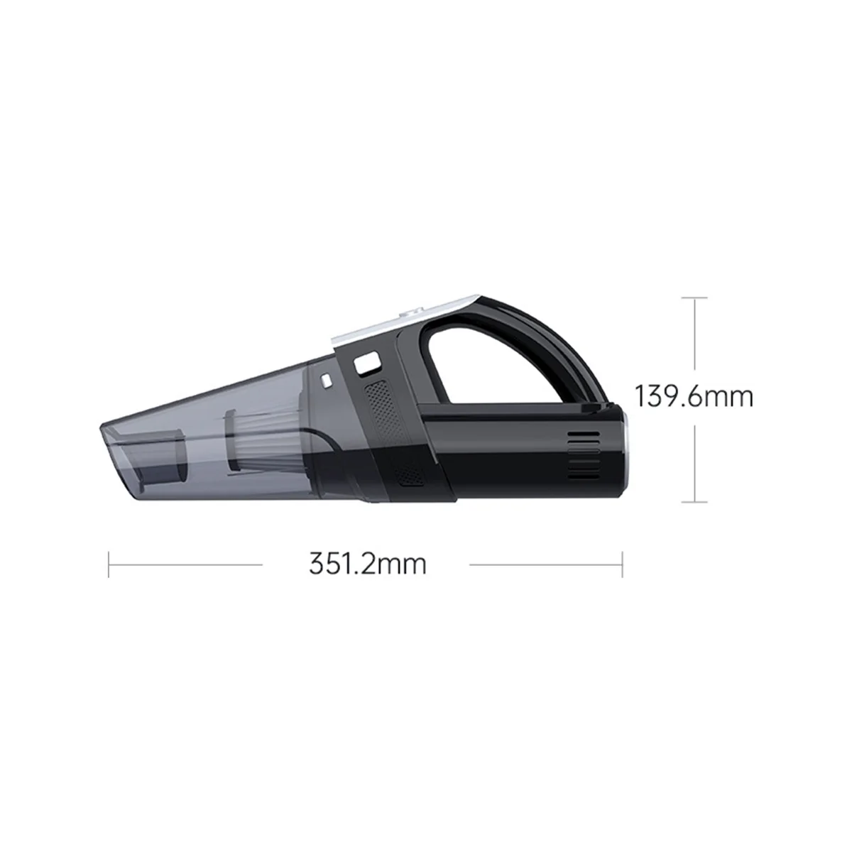 Портативный автомобильный пылесос, 7500 Па