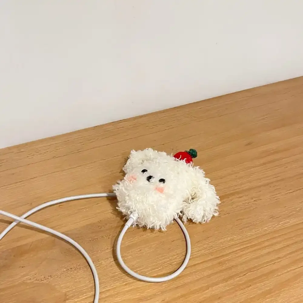 Cute Cartoon Puppy Earphone Protective Case for AirPods 1 2 3 4 Pro 2rd Hot Sale Soft Lovely Plush Anti-fall Protect Cover