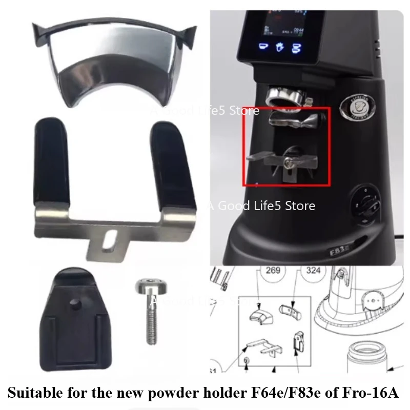 

Coffee Grinder Bean Compartment Disc Holder Spring Latch for Fiorenzato F83E F64E F4E Replacement Parts