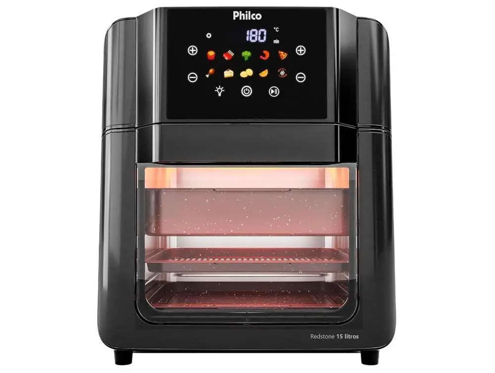 Air Fryer Philco PAF15C Oven 5,5L Preto 53802095 - 220V