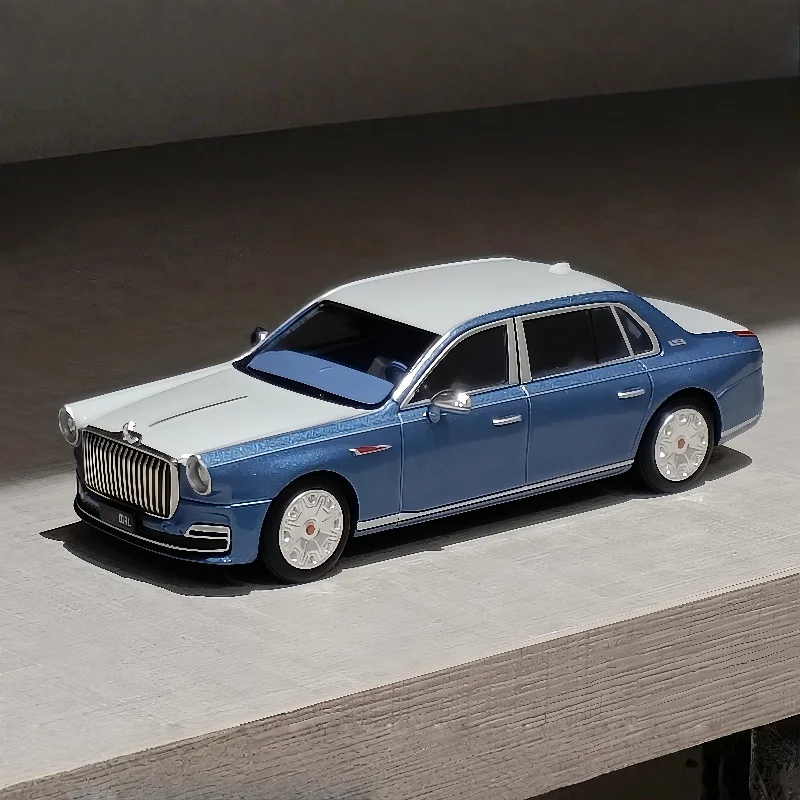 Xcartoys 1/64 Hongqi Guoll Auto Legering Speelgoed Motorvoertuig Diecast Metaal Model Kinderen Kerstcadeau Speelgoed Voor Jongens