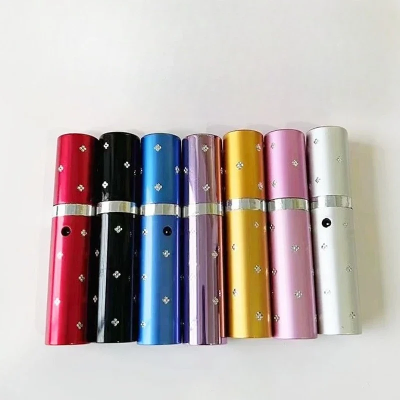 Portable Lipstick-shaped Flashlight Keychain USB Outdoor Emergency Flashlight Household Lighting Selected Tool