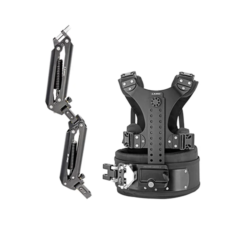 

Photography Equipment LAING M30F 6-16kg Loading Video Camcorder Steadicam Stabilizer With Vest Dual Support Arm