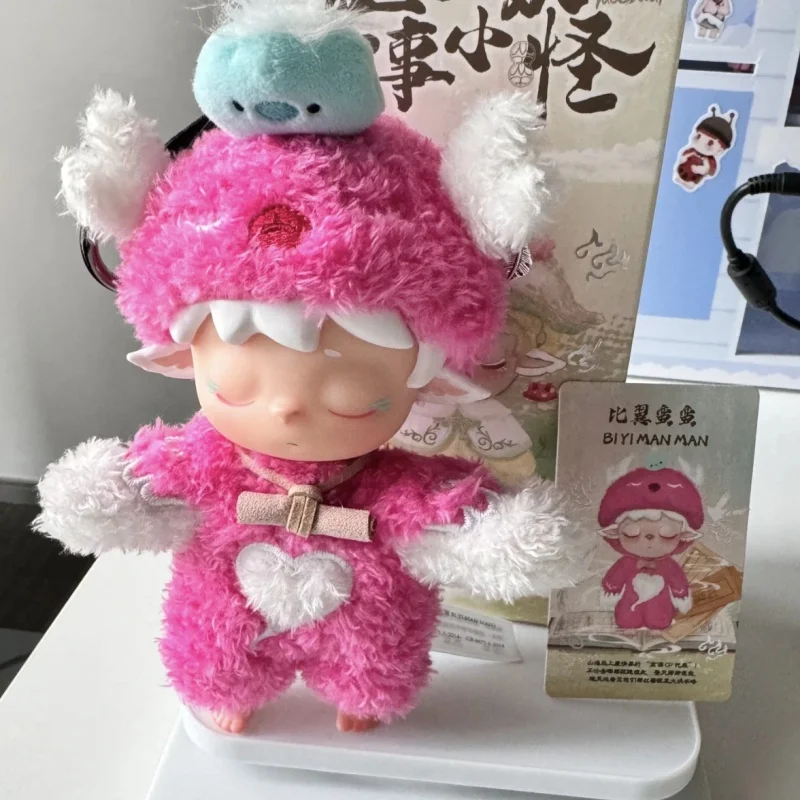 الأصلي Heyone ميمي على مهل قزم سلسلة الفينيل الوجه Kawaii صندوق أعمى أنيمي عمل الشكل Caixa Caja حلية صندوق غامض هدية