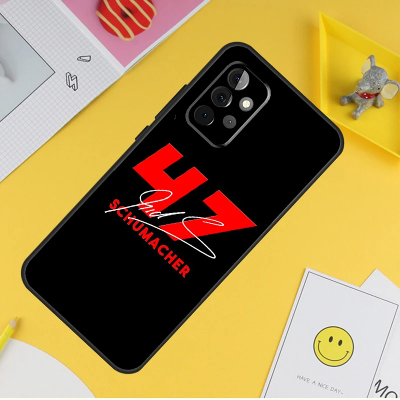 Schumacher Formula 1 F1 Case For Samsung Galaxy A54 A34 A14 A13 A33 A53 A12 A32 A52 A71 A51 A15 A25 A35 A55 Cover image 2