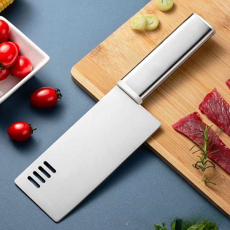 New arrival Stainless Steel Kitchen Knife Chopping Slicing Knife 3Cr13mov Cleaver Sharp Blade Comfortable Handle Knifes