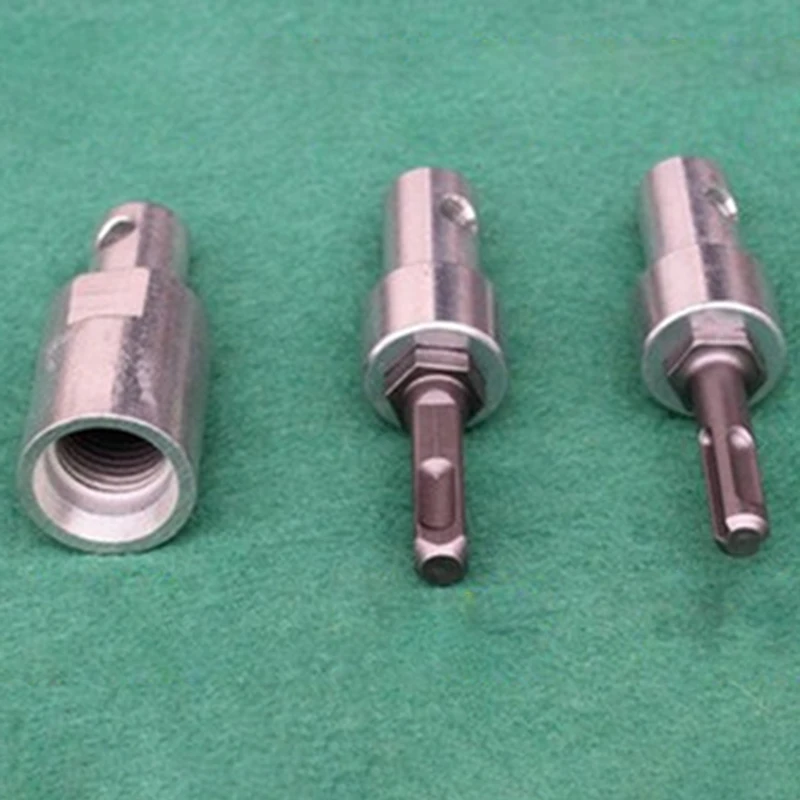 Electric SDS DIY Shank Head Converter Accessories Drill Bit Adapter Power Tool Earth Auger Square -B-AT35