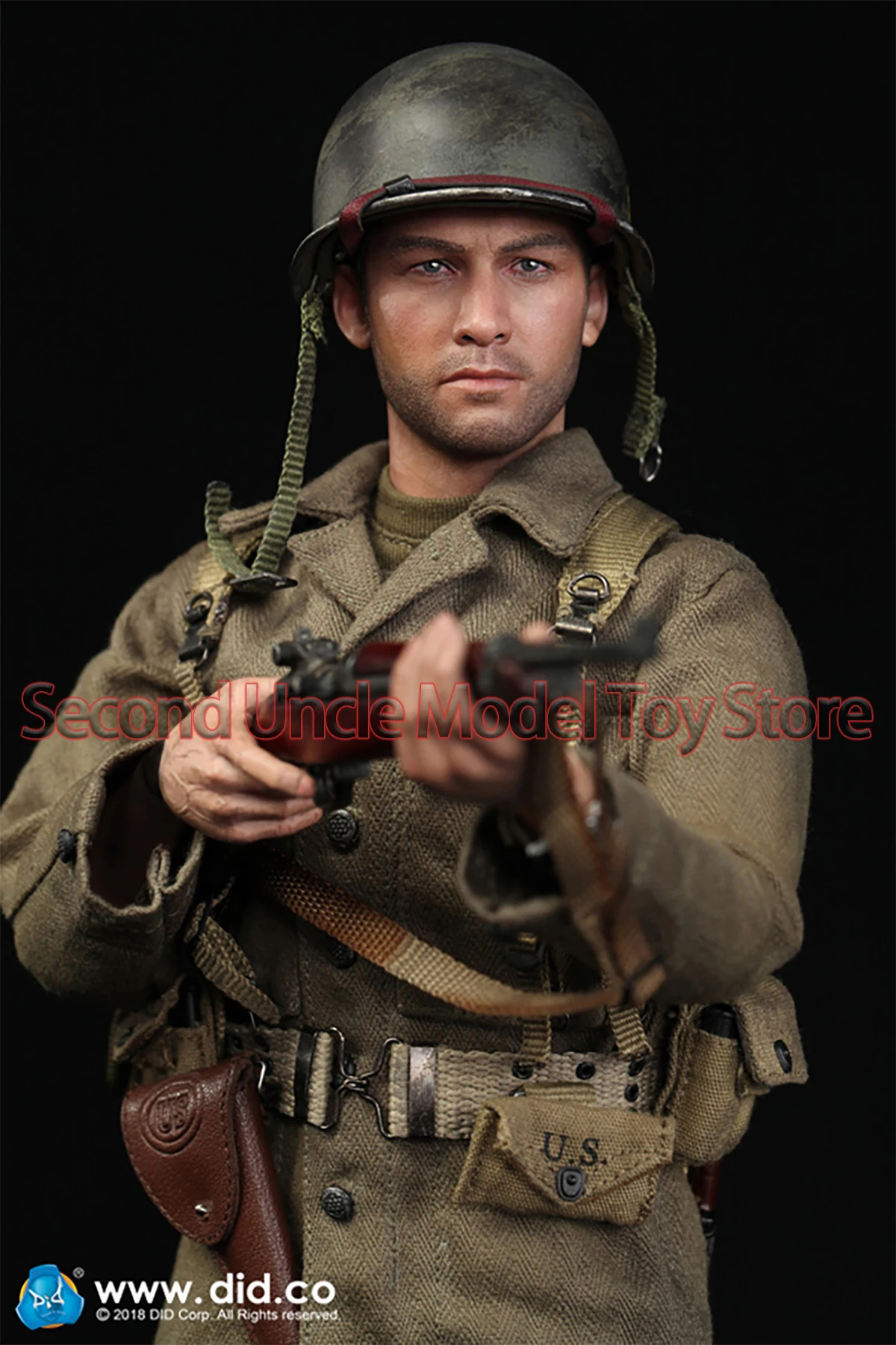 

DID A80129 1/6 77th Infantry Division Captain Sam 12'' Male Soldier Military Action Figure Full Set Collectible Model Toys Gift