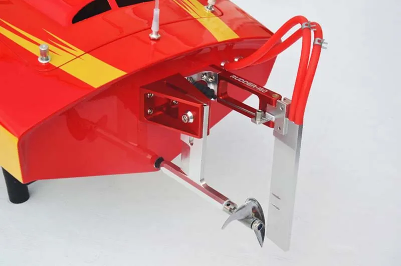 DTRC G26IP1 26CC 50KM/H Red Fiber Glass Gasoline Race ARTR RC Boat Model W/O Radio System Servos