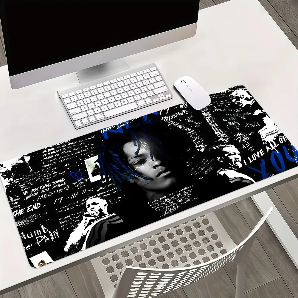 X-XXXTENTACION Fashion Hot Singer Mouse Pad Non-slip Thickened MousePad Large Writing Lockedge Gaming Cushion Office Student