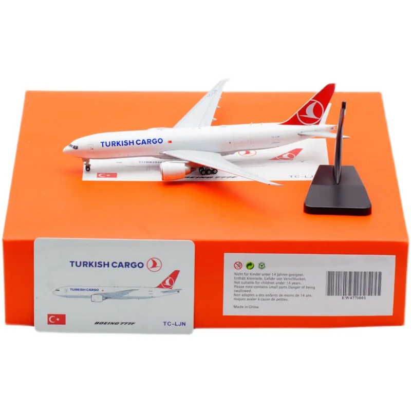 

Diecast 1:400 Scale Turkish Airlines B777-200LRF TC-LJN Alloy Aircraft Model Collection Souvenir Display Ornaments