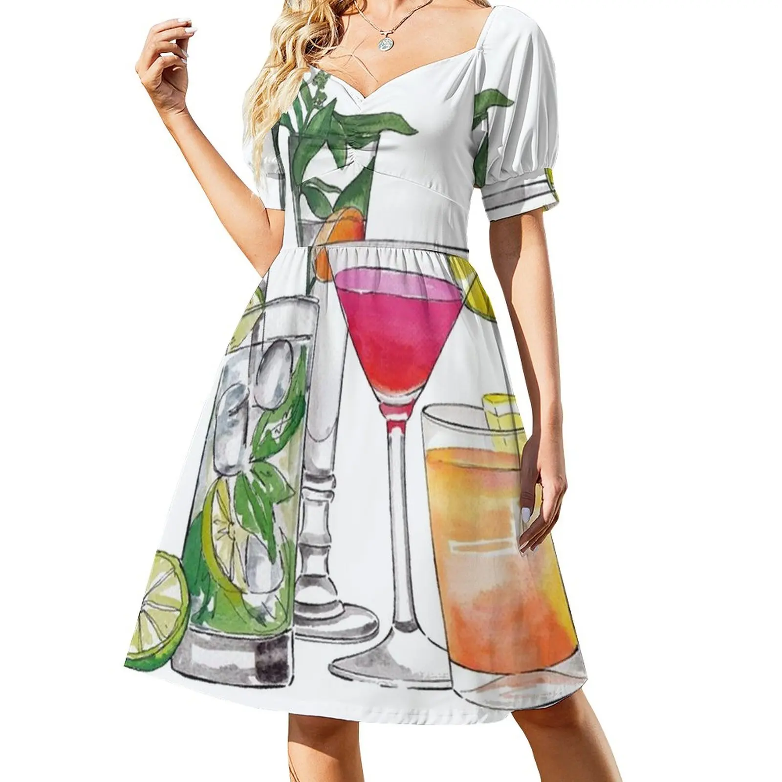 

Alcohol Drinks Tapestry Dress Party dresses for women summer dresses ladies 2023