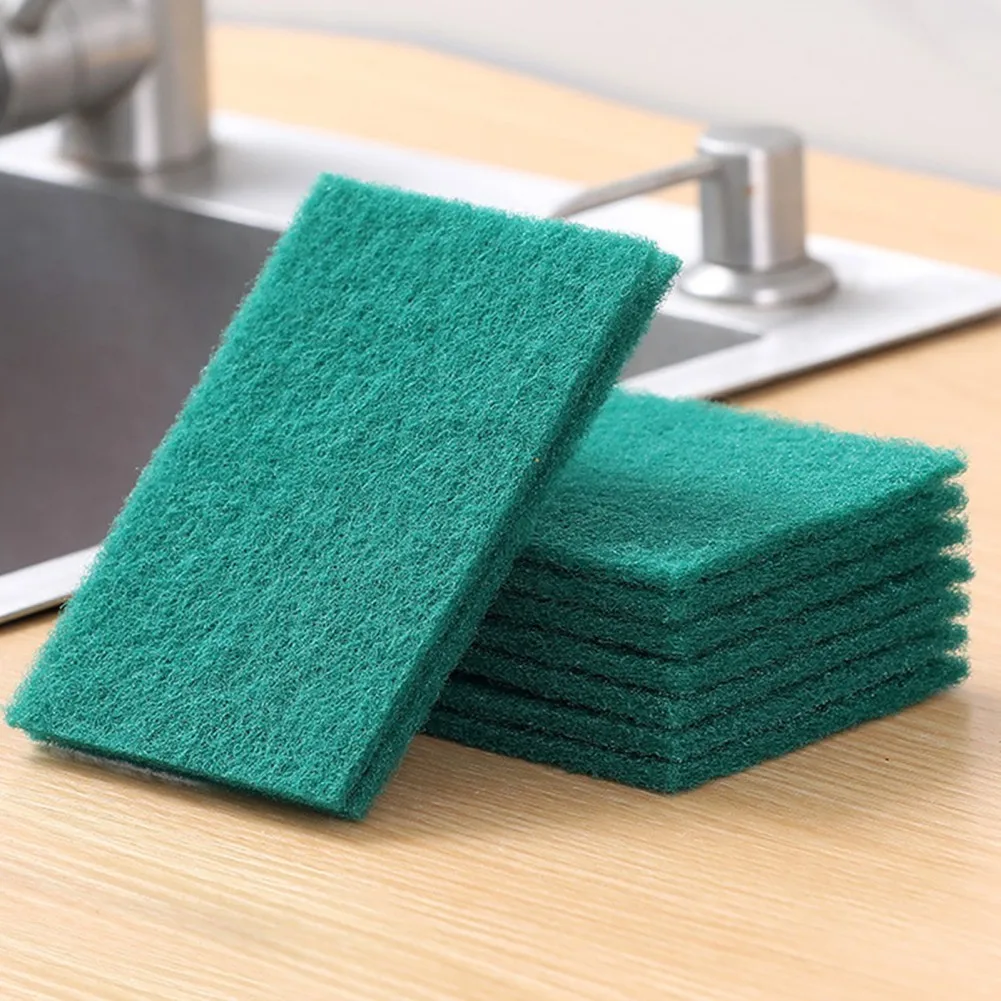 Scrub Pads Scouring Pads Sponge Dish Scrubber Scouring Pads Cleaning Non Scratch Pads for Kitchen Scrubbers Dishes Cleaning