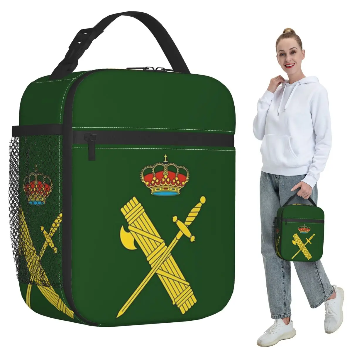 

Flag Of Portugal Insulated Lunch Bag for Kids School Cooler Thermal Food Box Tote Leakproof Lunch Boxes Container