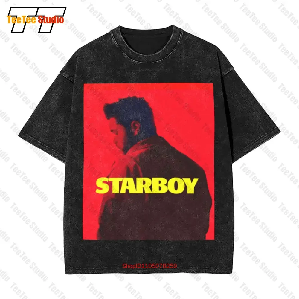 Starboy Weeknd Xo Daft Musicpunk Poster Vintage Oversized T-Shirt THNR