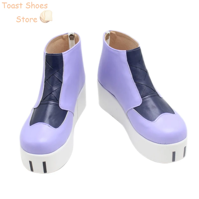 Yoisaki Kanade Cosplay Schoenen Spel Project Sekai Kleurrijke Podium Pu Schoenen Halloween Carnaval Laarzen Cosplay Rekwisieten Kostuum Prop