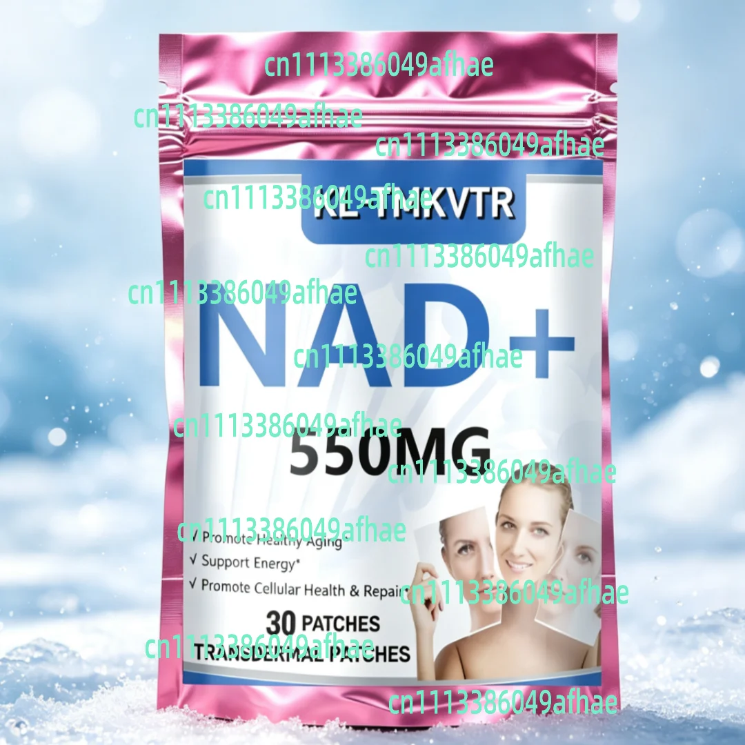 30 Patches Liposomal Nad+transdermal Patches With Resveratrol Support Cellular Repair Support Energy And Healthy Aging