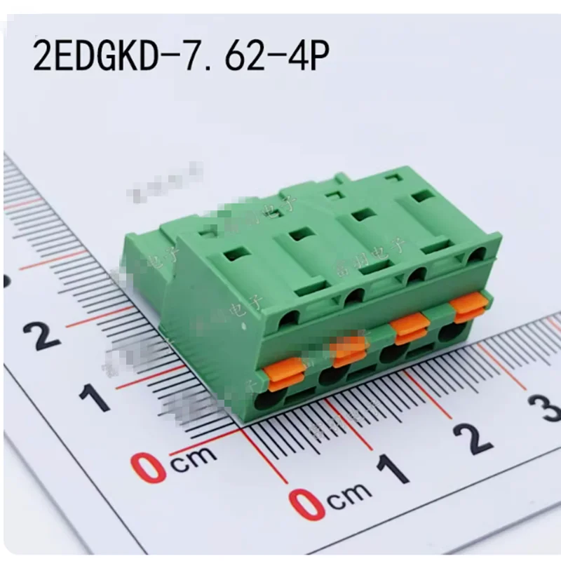 KF2EDGKD spacing 7.62mm 2p3p4p 5p7p8p9p10p spring plug-in PCB terminal block