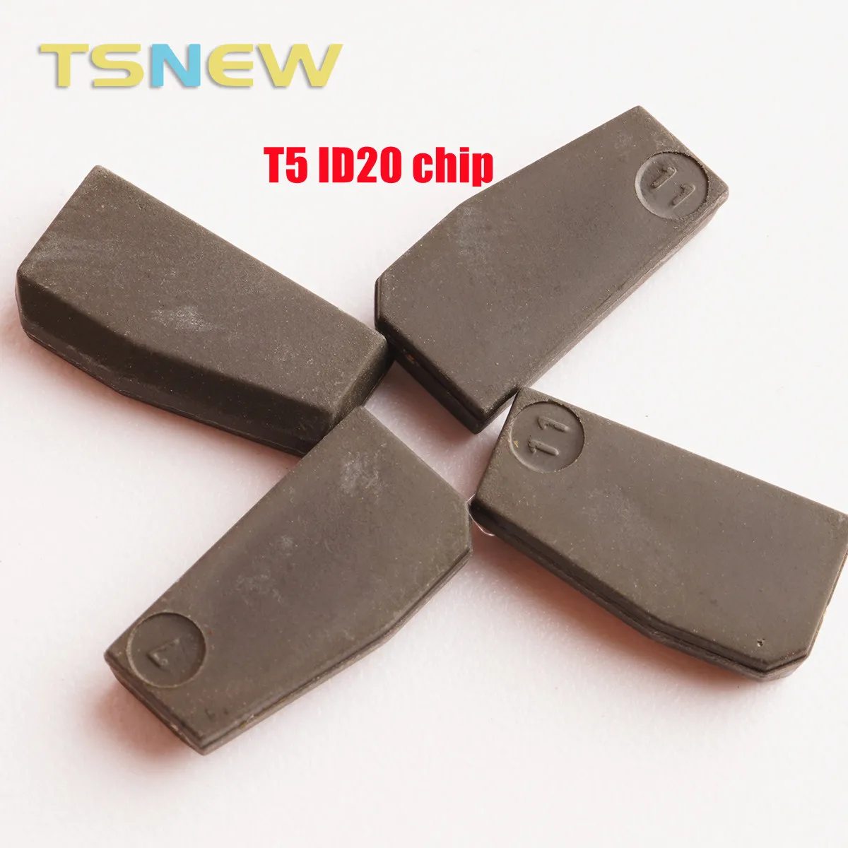 5pcs 10pcs original  T5 CHIP ID20 ID 20 Car Key Locksmith Tool ID T5 Transponder Car Key Chip T5 (ID20) Ceramic Chip