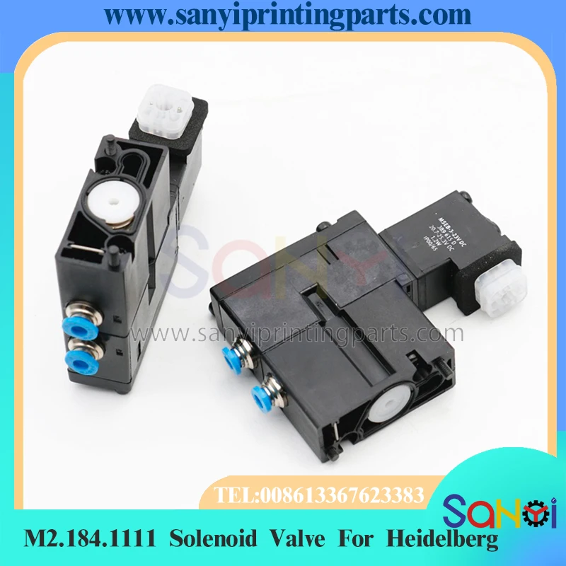 Электромагнитный клапан Heidelberg лучшего качества M2.184.1111 Mebh-4/2-Qs-4-Sa для печатной машины SM102 CD102 SM52 PM52