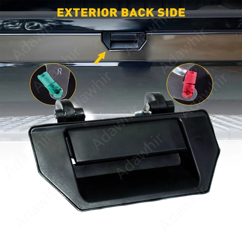 

90606-01G01 Black New Tailgate Door Handle For Nissan 1986-1994 D21 Truck Hardbody NI1915101