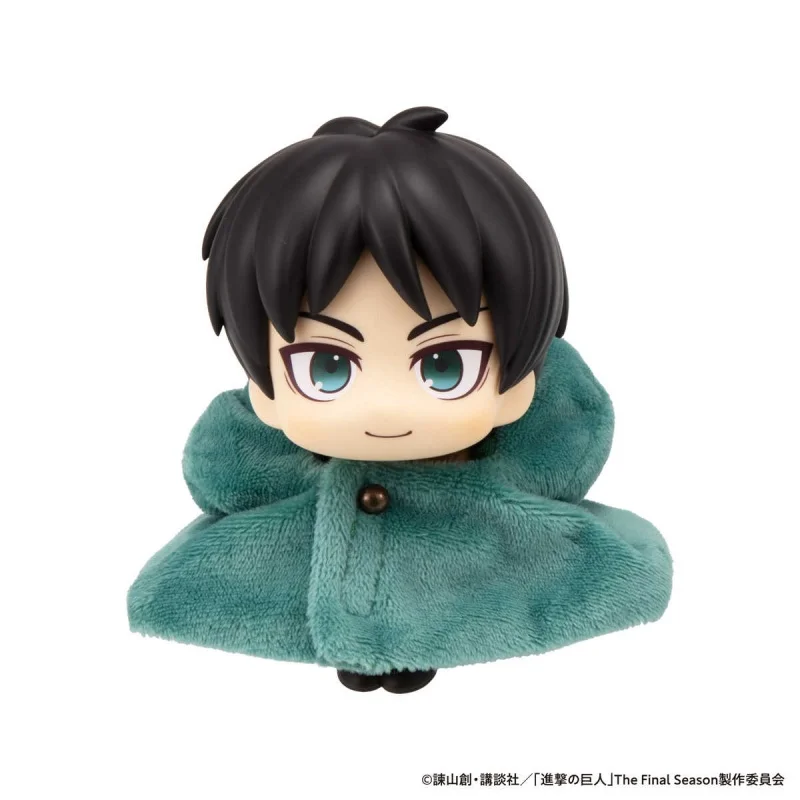 Attack On Titan Scout Regiment Cloak Accessories Cute Cartoon Plush Soft Hood Anime Periphery For Anime Figures Gift