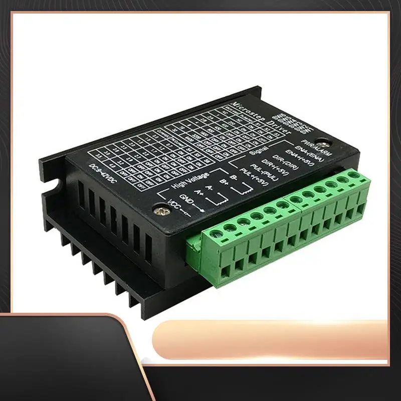 

TB6600 Driver Upgrade 32 Subdivision 42/57/86 Stepper Motor Driver 4.0A 42VDC Portable Driver As Shown ABS 1 Piece