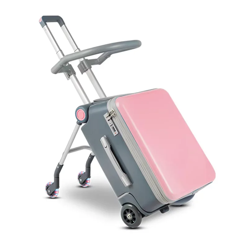 Kinderwagen Reizen Koffer Rijden En Zitten Multifunctionele Waterdichte En Slijtvaste Kofferkoffer Bagage