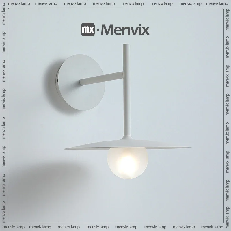 Menvix-Lámpara de pared moderna, accesorios de iluminación LED nórdicos, candelabros creativos para mesita de noche, sala de estar, decoración interior del hogar, luminaria