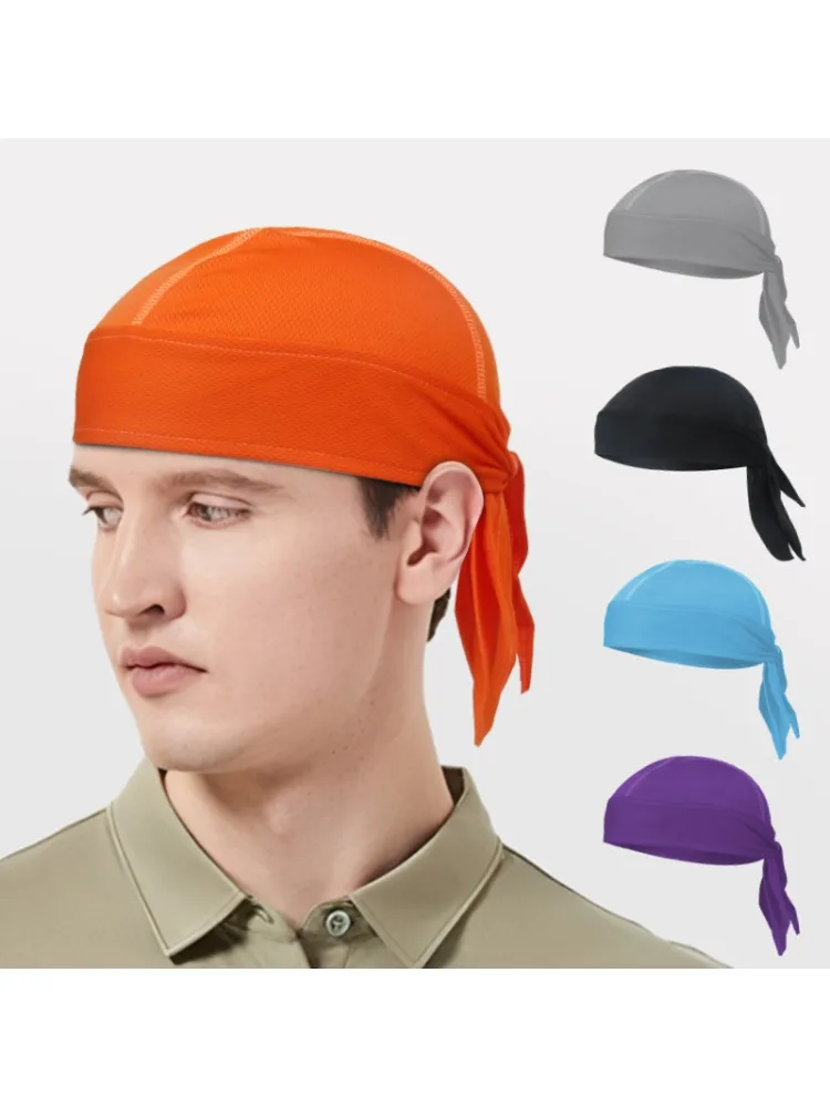 Séchage rapide Bandana bandeau écharpe été hommes course équitation Bandana foulard randonnée course chapeau Hijabs