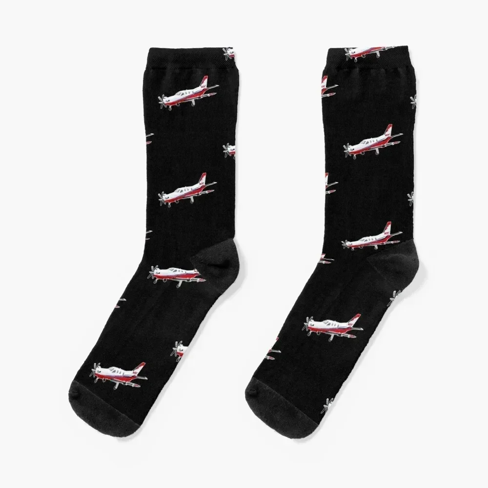 

Socata TBM 850 N 651 WB Socks Thermal man winter happy Designer Man Socks Women's