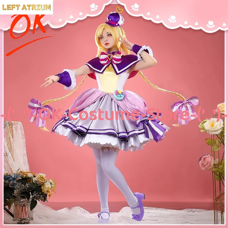 

[Customized Size] Wonderful PreCure! Friendly Angel Inukai Iroha Cosplay Costume Dress Anime Character Outfit Party Uniform Suit