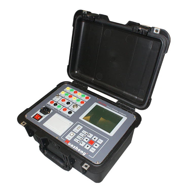 Huazheng manufacture  switch circuit breaker characteristic tester portable circuit breaker analyzer