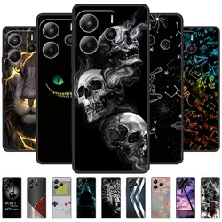 For Xiaomi Redmi Note 14 4G Global Case Soft TPU Silicone Back Cover Coque For Redmi Note14 Phone Case Funda 24117RN76G Capa