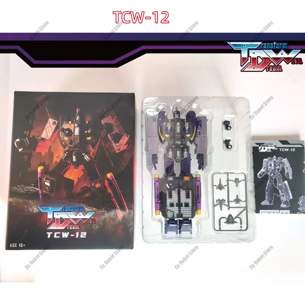 [En Stock] Juguete de Alta Demanda TDW TCW-12 TCW12 Tidal Wave, Figura Transformable con Accesorios, Articulada, Regalo de Cumpleaños, Coleccionable